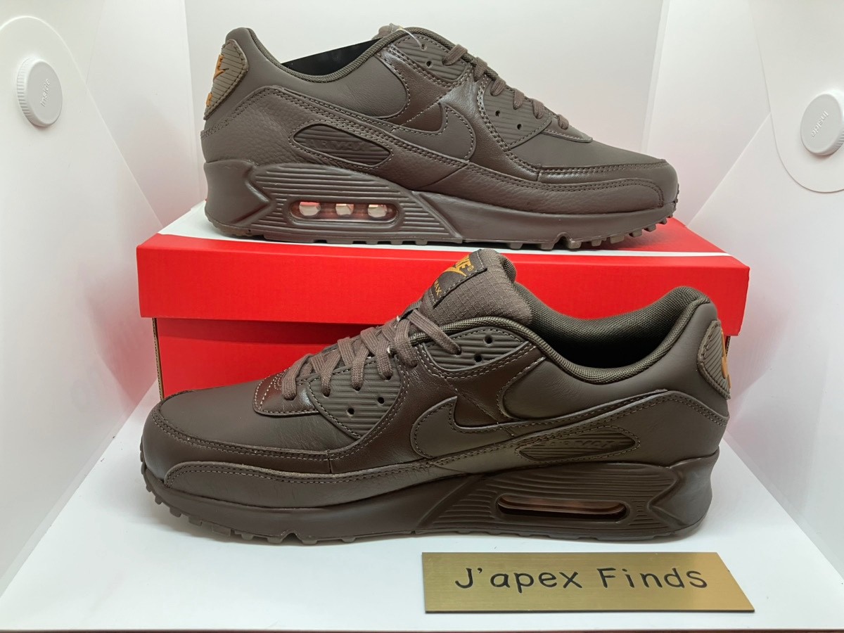 Nike Air Max 90 Essential+ IH2063-200 Baroque Brown Men’s Size