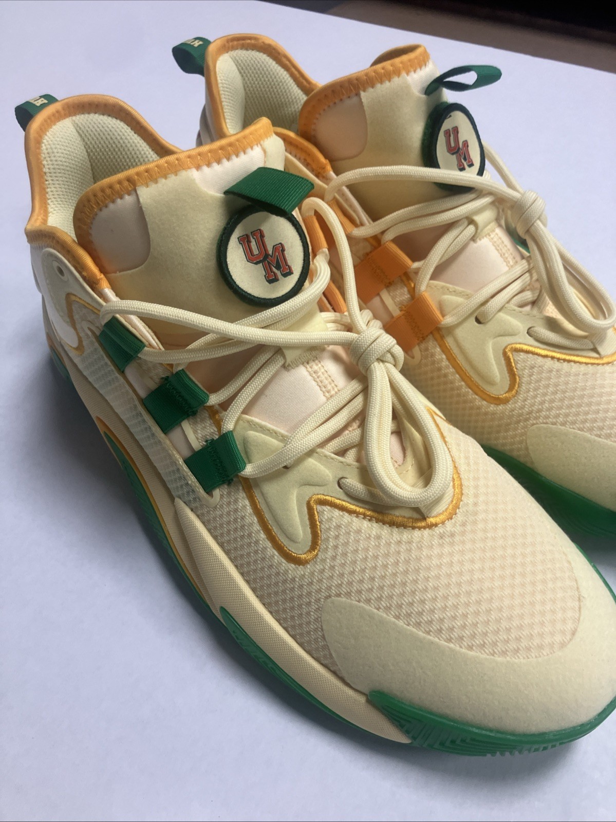 Adidas SM BYW Select PE Miami Hurricanes Team Issue 🏀🔥IE0880 SZ 8 No Box
