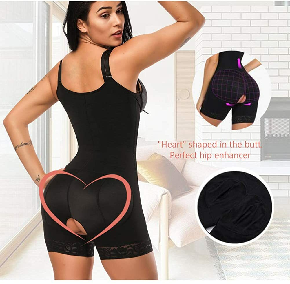 Fajas Colombianas Body Shaper Reductoras Levanta Cola Post Surgery Body Shaper