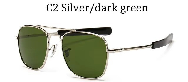 Aviator Sunglasses Premium Military Pilot Ultraviolet Mens Polarized Sunglasses