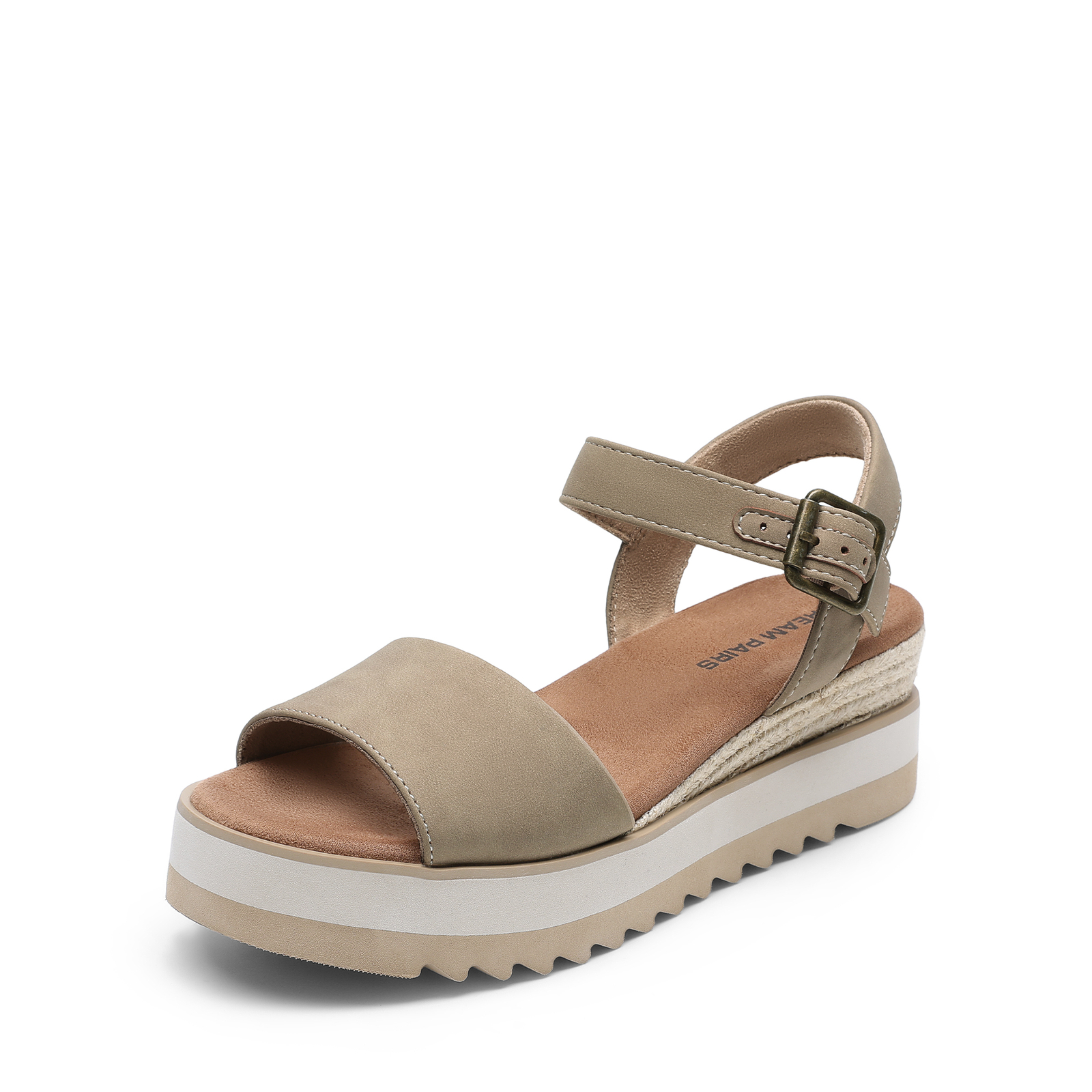Women Casual Wedge Sandals Open Toe Comfortable Platform Espadrille Sandals