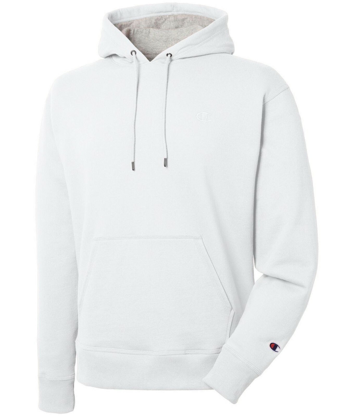 Champion Men’s Powerblend C Logo Fleece Pullover Hoodie S0889- XXL Red New
