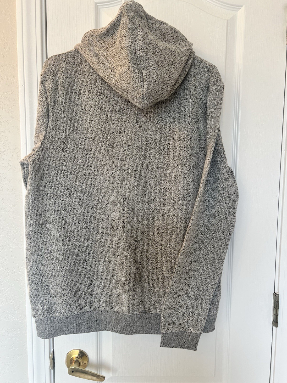 Goodfellow & Co Men’s Gray Pullover Hoodie Pockets Drawstring Solid Size M