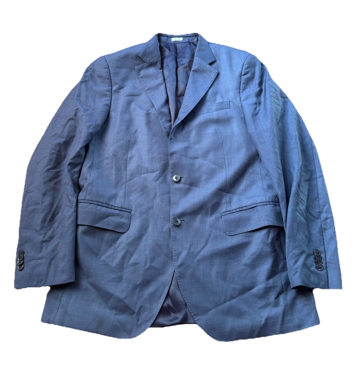Mens Peter Millar Gray Blue Wool Sportcoat Blazer Jacket Size SEE PICS
