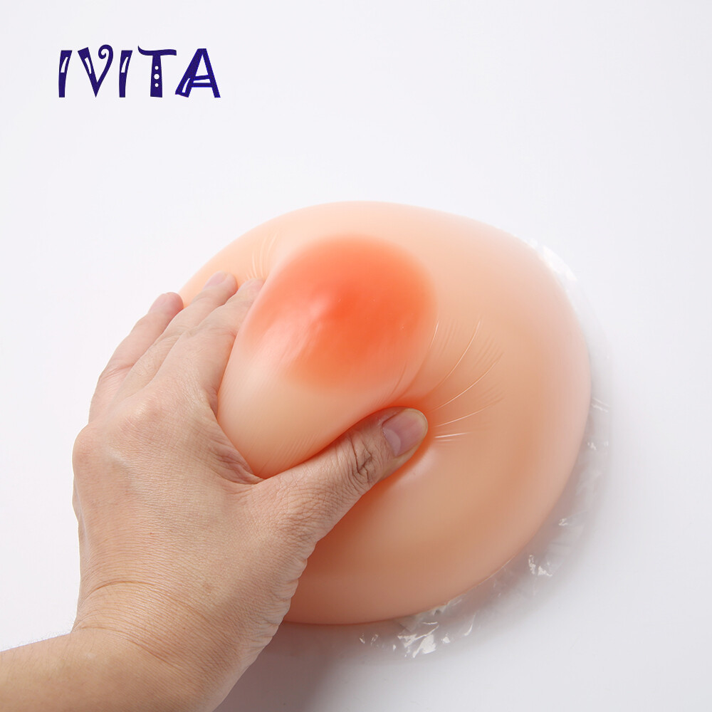 GG Cup Self Adhesive Silicone Breast Forms 8XL Fake Big Boobs Crossdresser Use