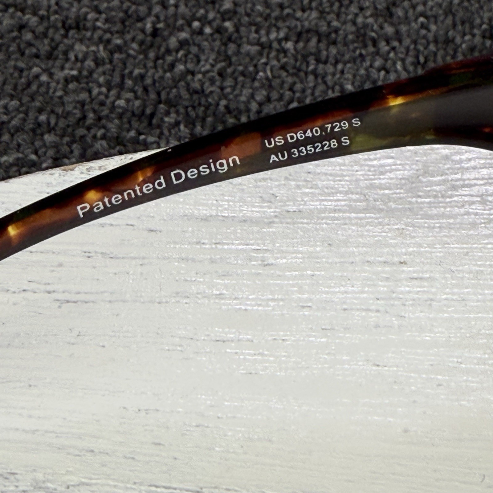 Jonathan Paul Fitovers Tortoiseshell Polarized Amber Sunglasses 63-16-135 Sz XL