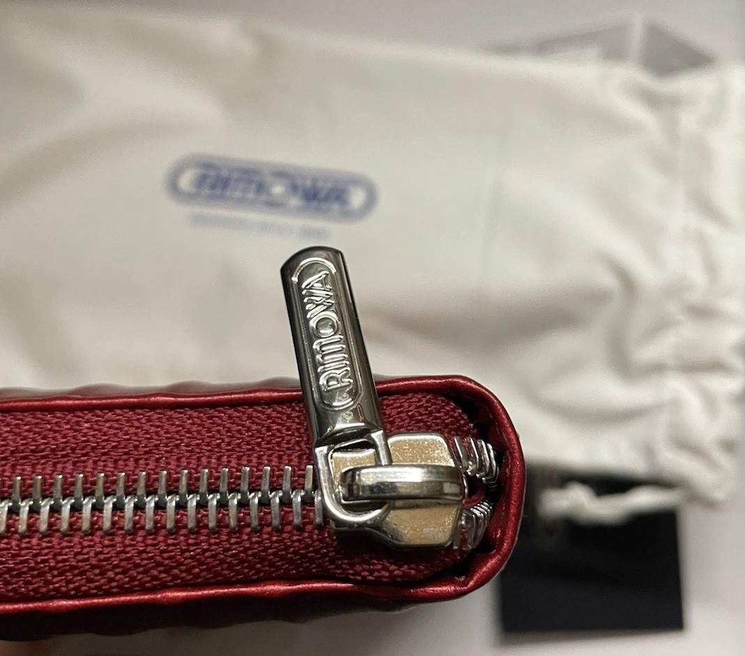 RIMOWA Wallet | Limited | New | | Leather | Red | Purse | Clutch | Pure