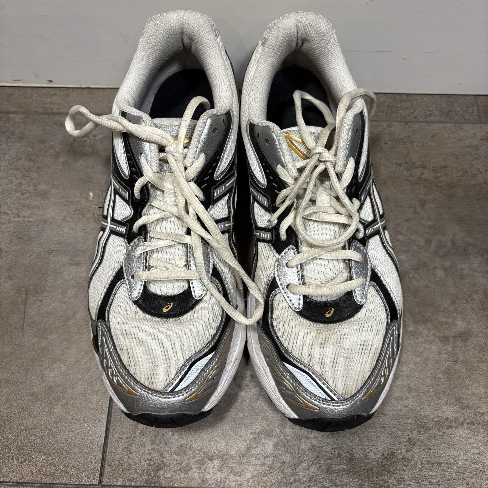 ASICS GT-2160 White Pure Silver Men’s Size 9 Sneakers 1203A320-100 Tech Runner