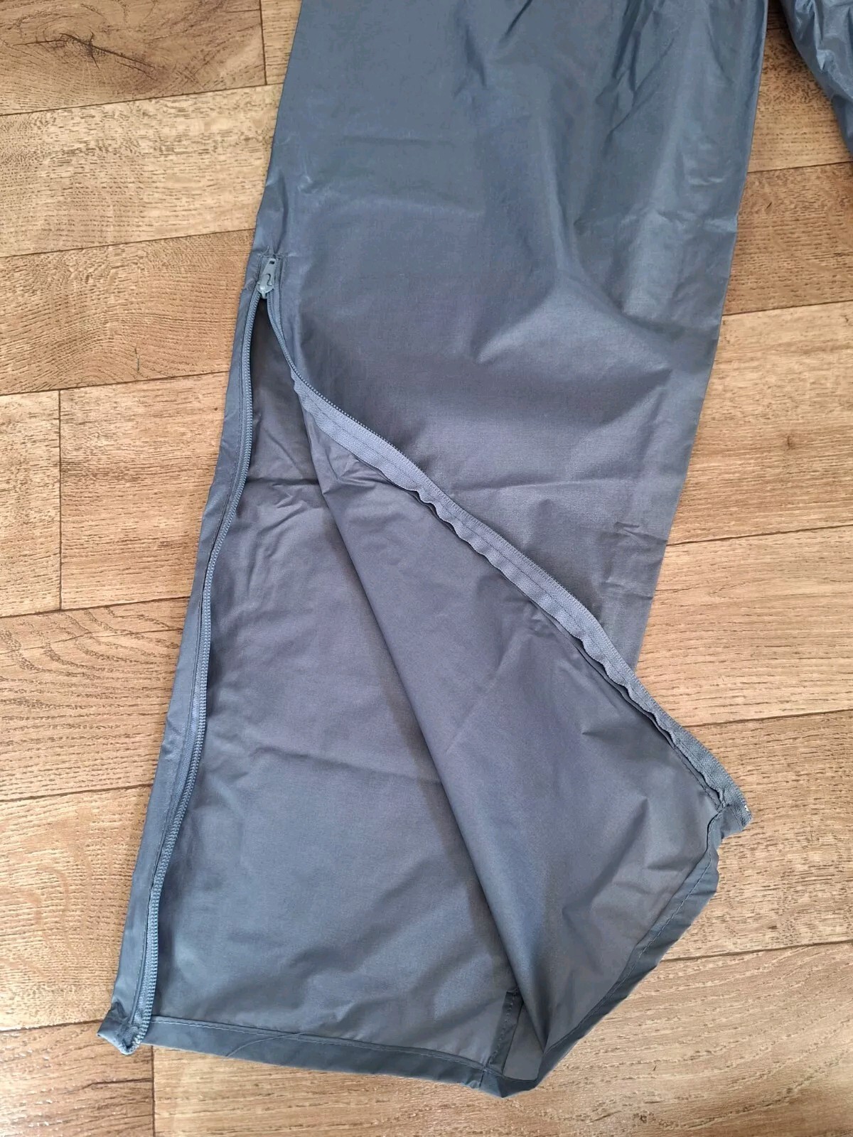 Sprayway Hydro Dry Waterproof Nylon Grey Rustle Hiking Trousers UK 8 EU 36 US 4