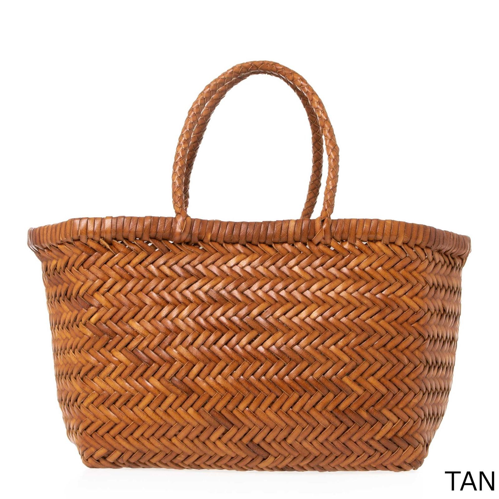 Dragon Diffusion bag ladies wicker bag leather mesh bag BAMBOO TRIPLE JUMP SMALL