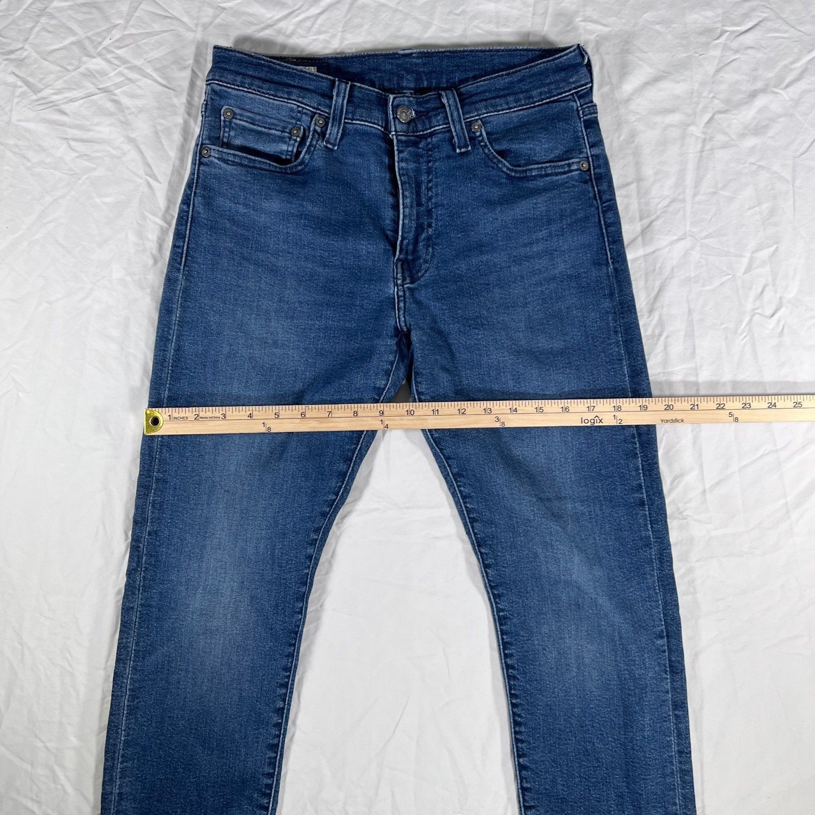 Levi’s Premium 512 Slim Taper Jeans Men’s W30 L30 Medium Wash Blue Big E