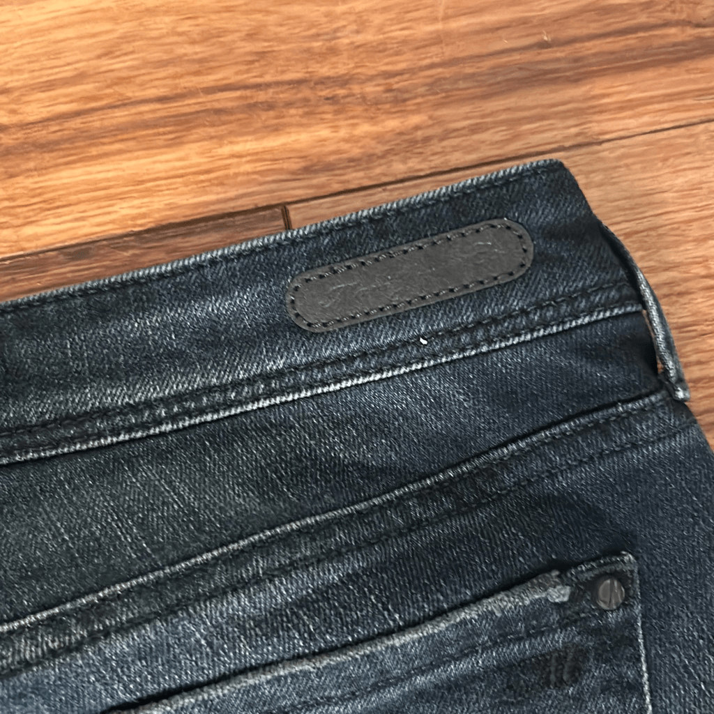 Mavi jeans Serena low rise super skinny jeans dark distressed wash woman’s size
