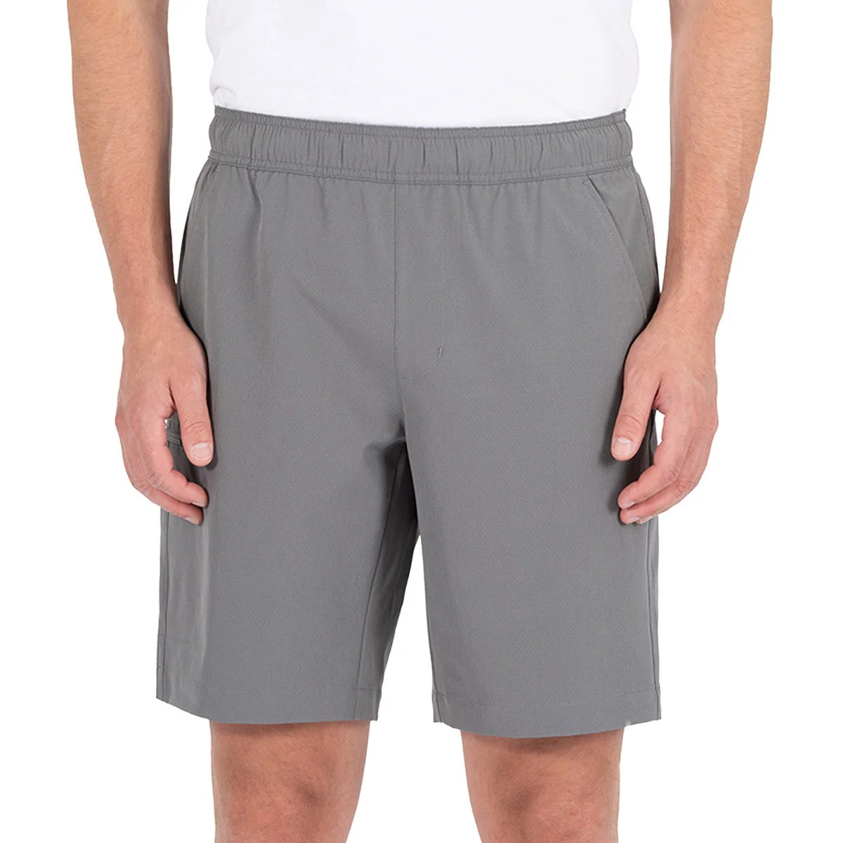 Gerry Men’s Trail Shorts 4-Way Stretch Hiking Travel Zip Pockets New Sizes S-3XL