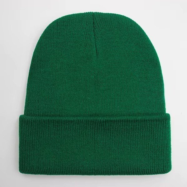 Beanie Hat Cap Plain Knit Ski Skull Cuff Winter Warm Slouchy Men Women CF Unisex
