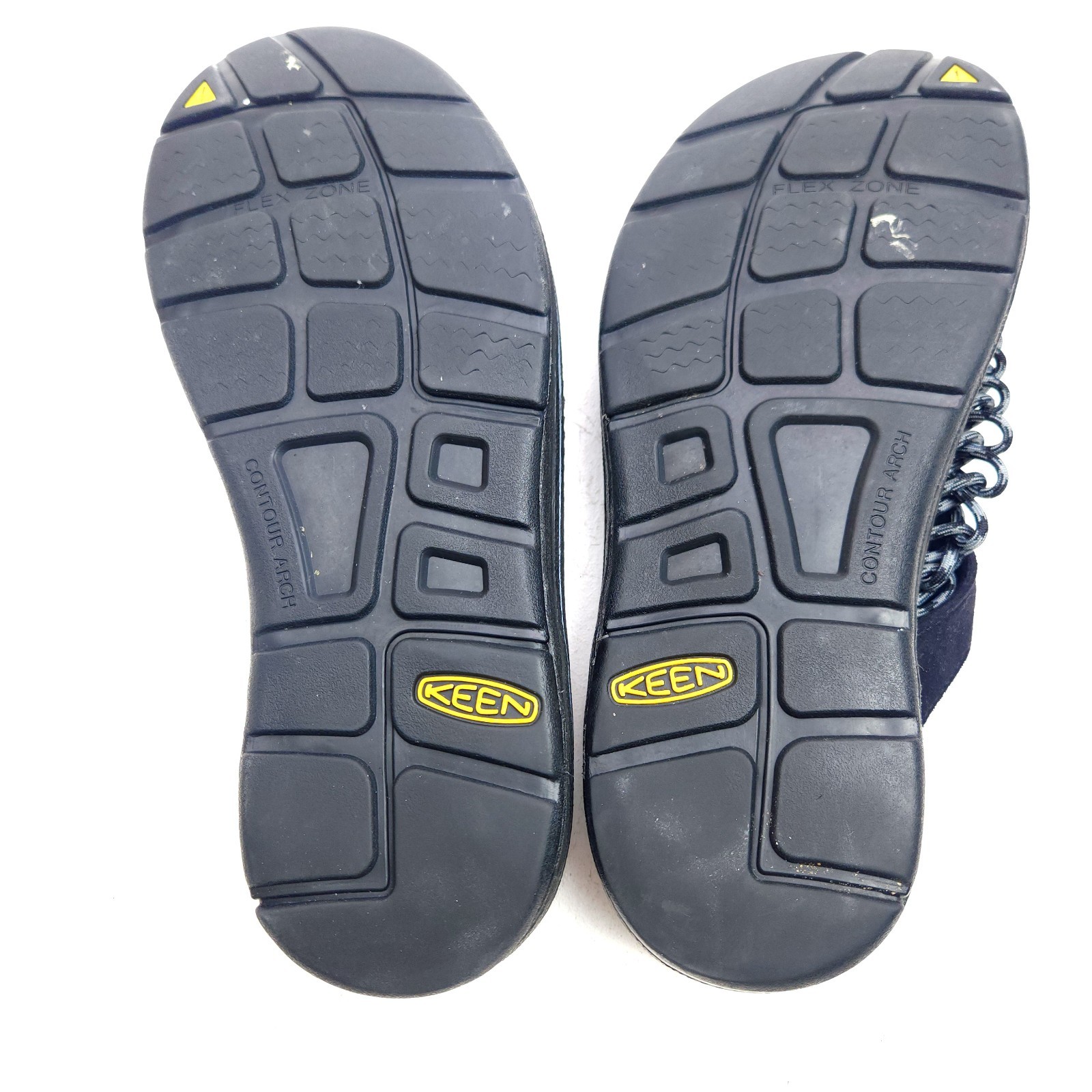 Keen Uneek Slide Slip On Mule Sandals Black Gray Rope Cord Men’s Size 8.5