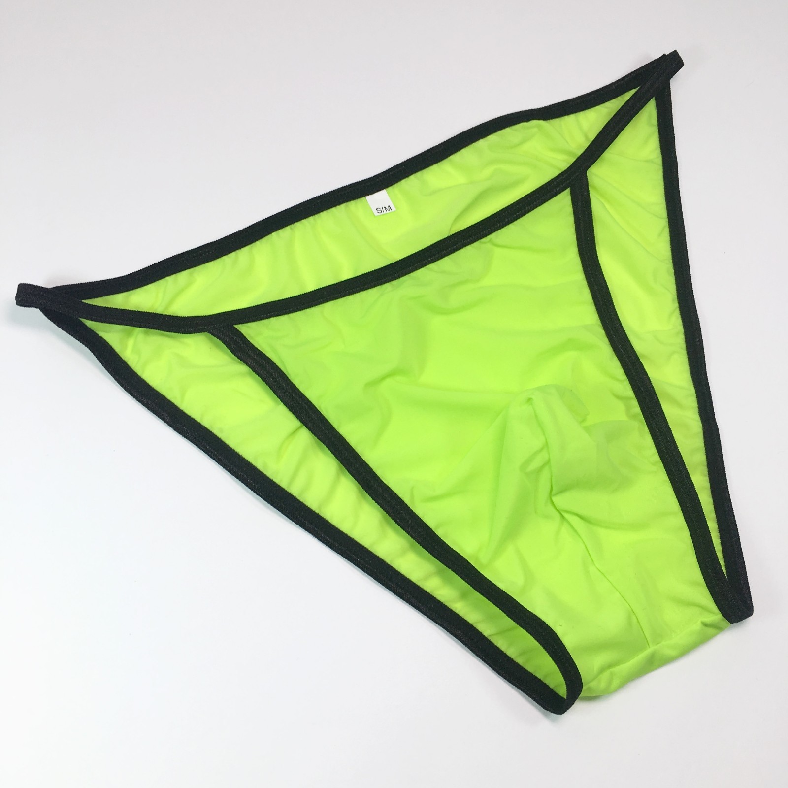 G3422 K342 Men’s String Bikini Contoured Pouch Silky Soft