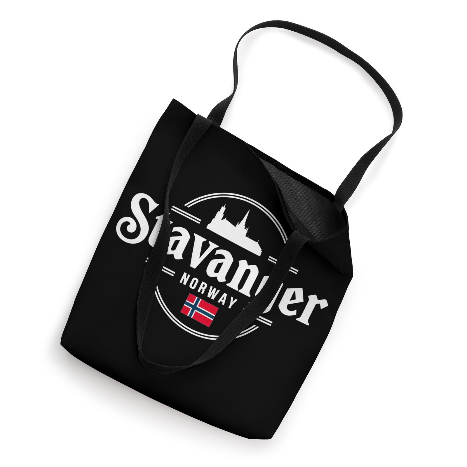 Stavanger Norway City Travel Iconic Landscape Tote Bag