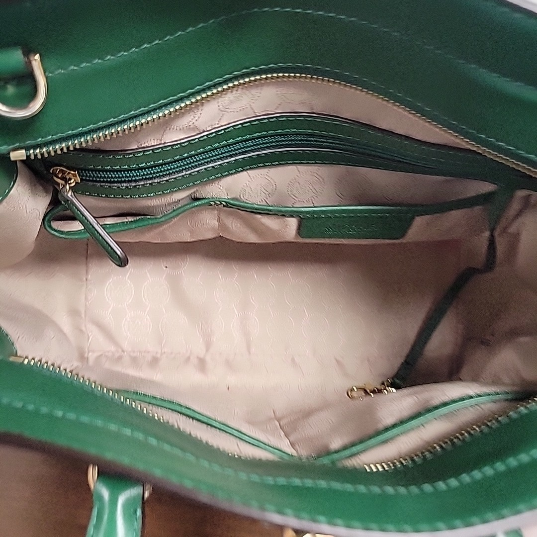 Michael Kors Large Satchel Savannah Moss Green