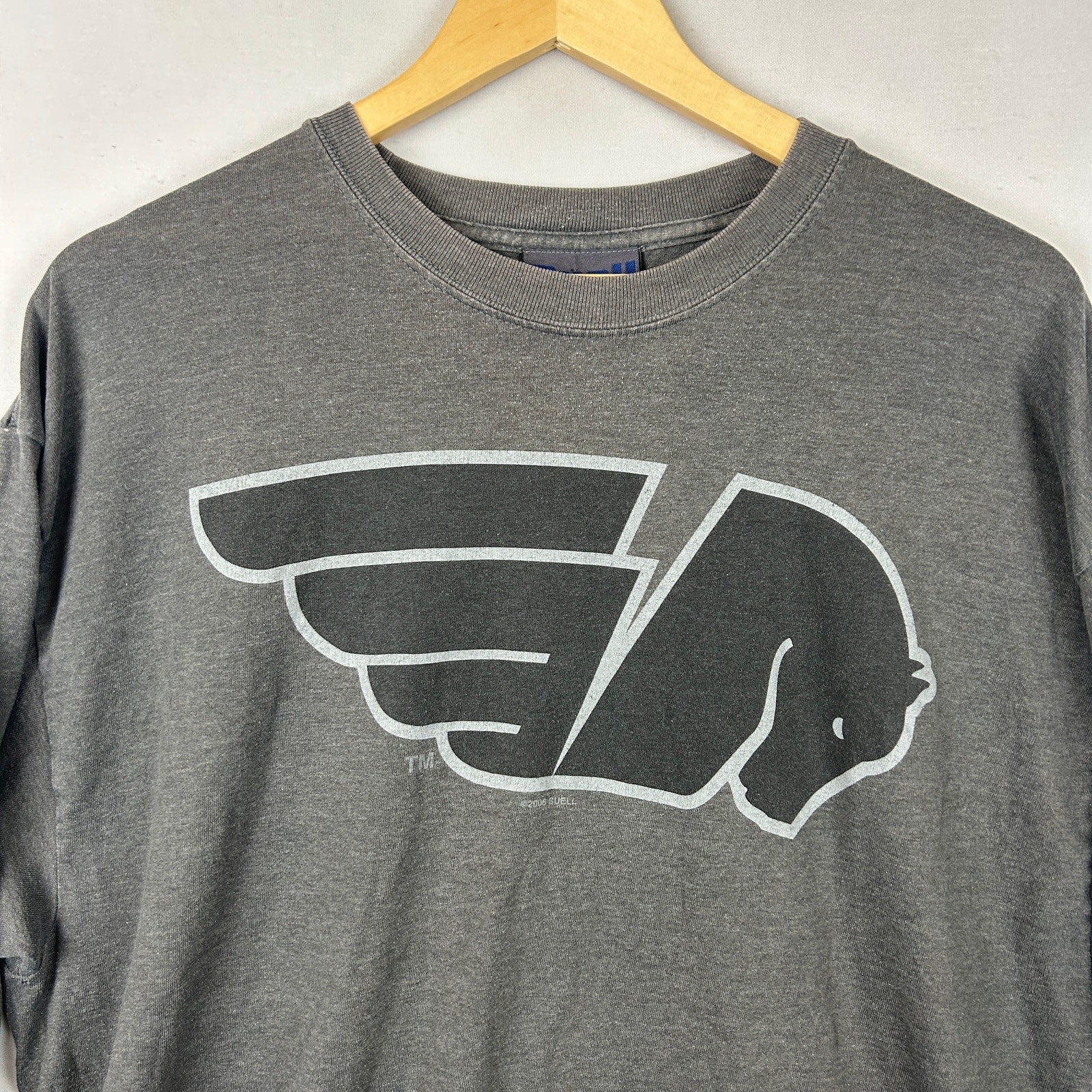 Buell Motorcycles East Troy WI Long Sleeve Shirt Gray Mens Size XL *SEE DETAILS*