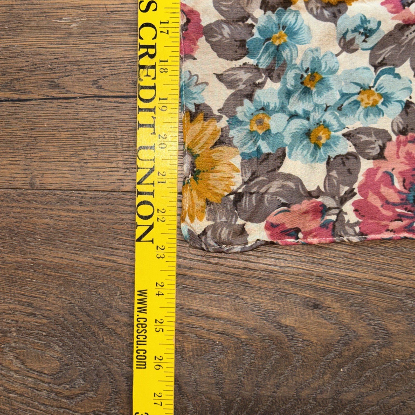 Patricia Nash Floral Square Scarf Viscose Spring Autumn -Handbag Handle Tie