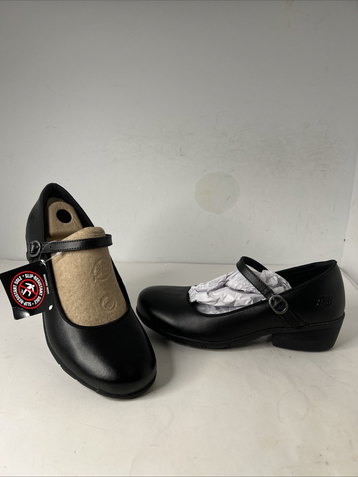 Skechers Mary Jane Elsit Slip Resistant Health Care Professional Work Sz 9.5