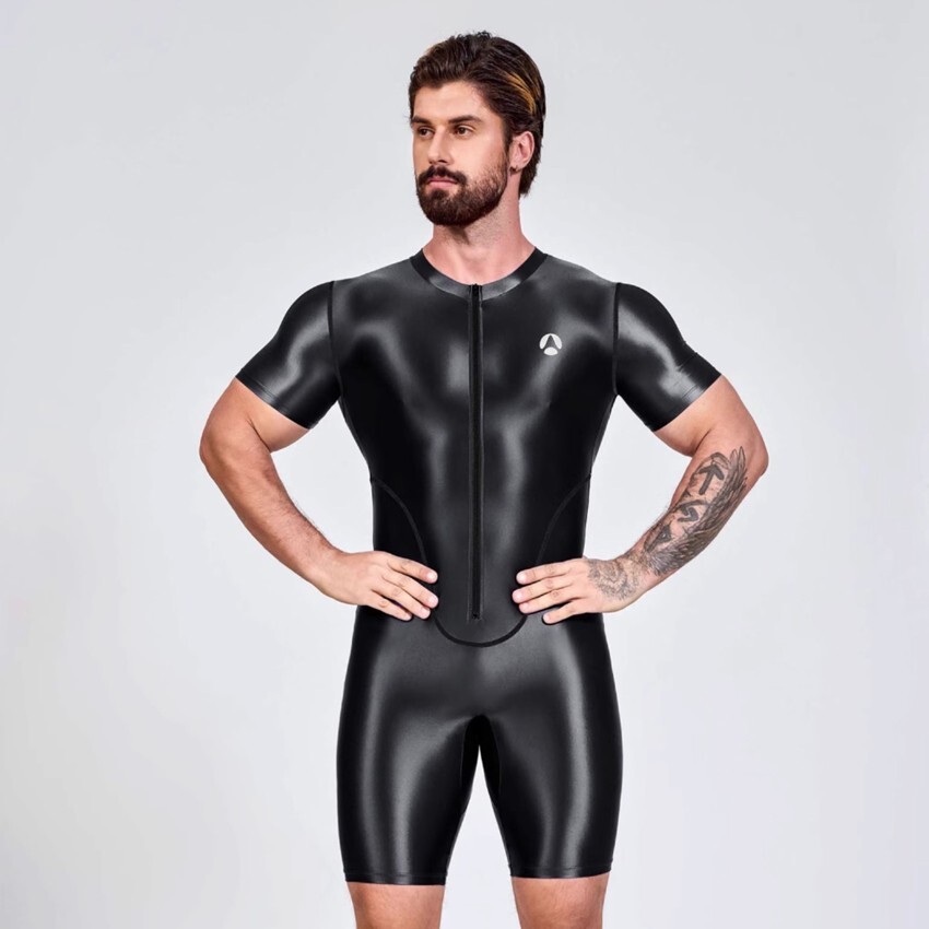 AMORESY Olympus Men’s Tracksuits Jumpsuits Bodysuit Tights Overalls Suits Cyclin