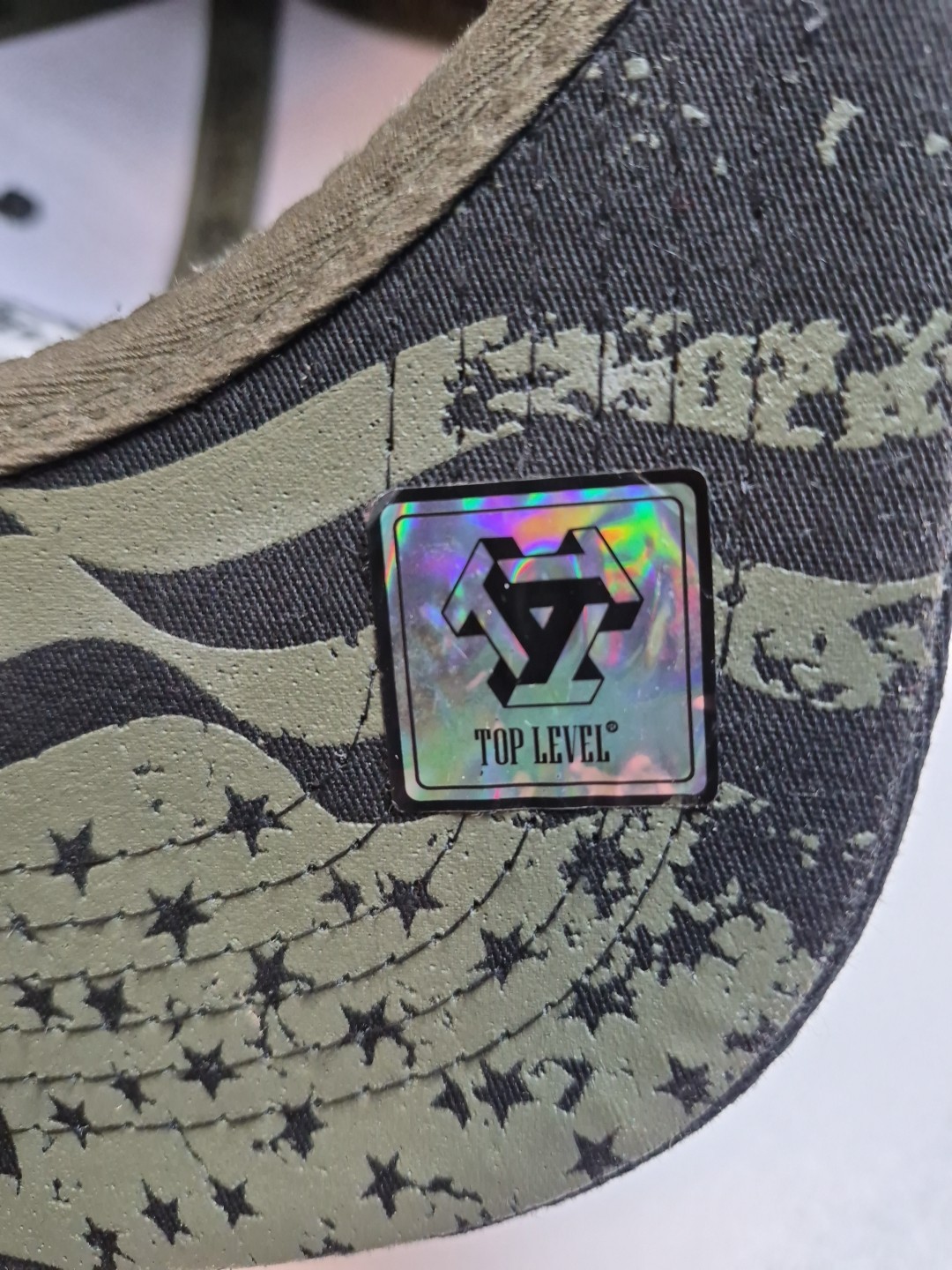 Top Level “USA” Cap Hat Embroidered Snapback Camouflage America
