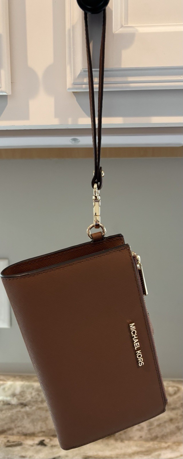 Michael Kors~Jet Set Double Zip Wristlet~Smartphone Wallet~FREE SHIPPING~