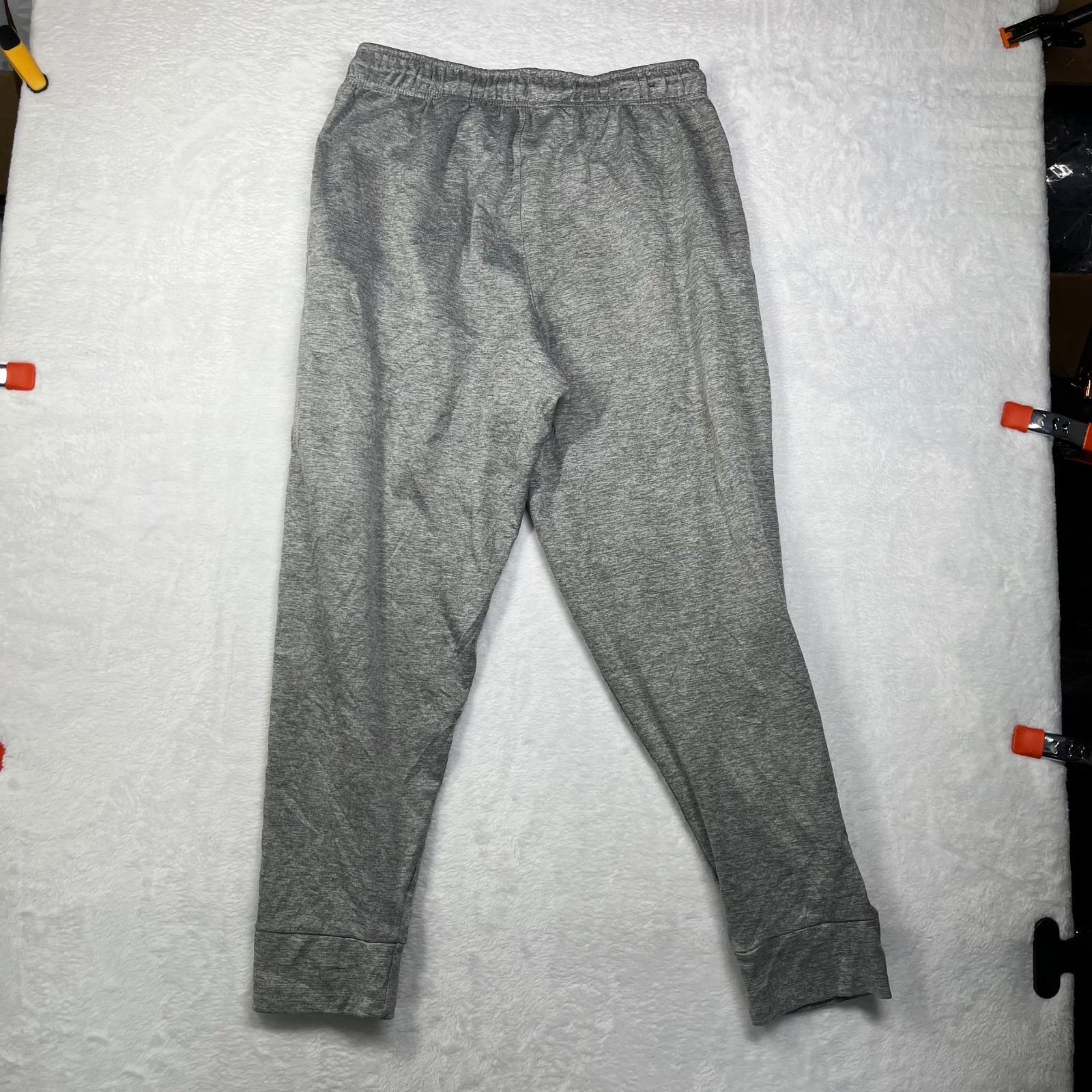 Eddie Bauer Mens Medium Gray Fleece Lined Stretch Mid Rise Training Athleisure