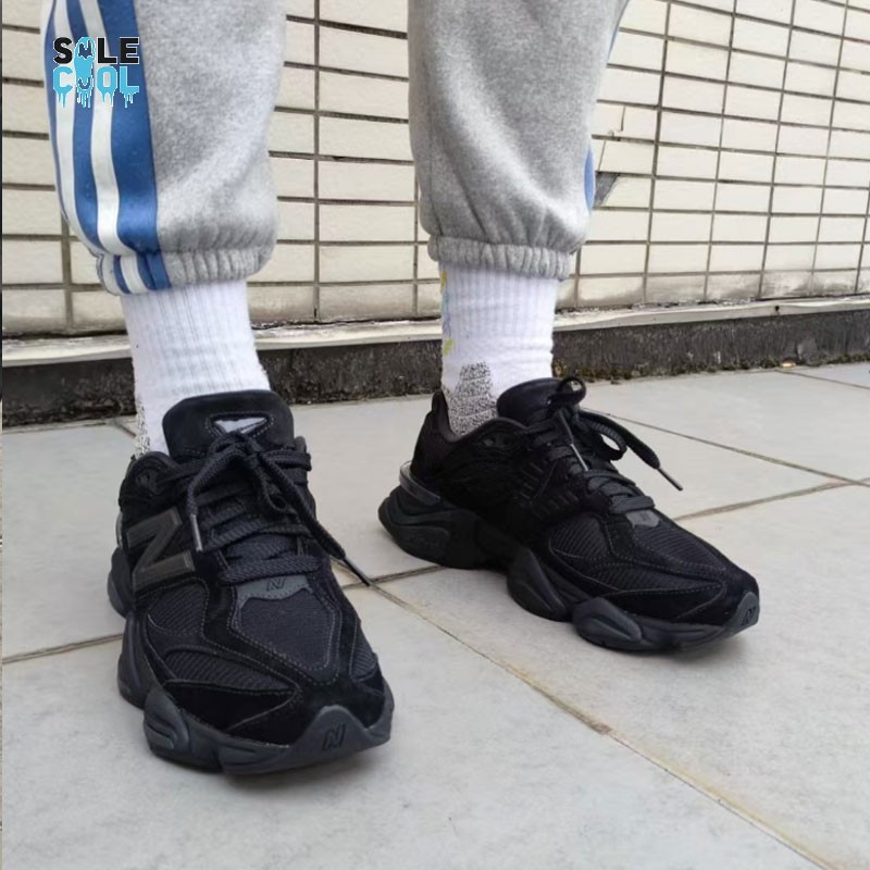 New Balance 9060 Triple Black Suede Sports Sneaker Men’s Shoes U9060BPM