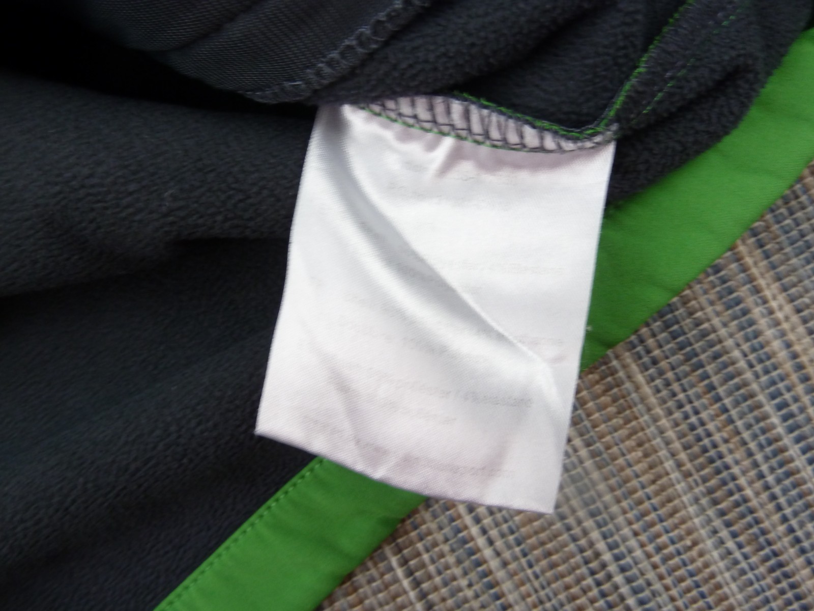 Spitsbergen Softshell Jacket Womens Large Green Pink Zip Outdoor Hiking Golf