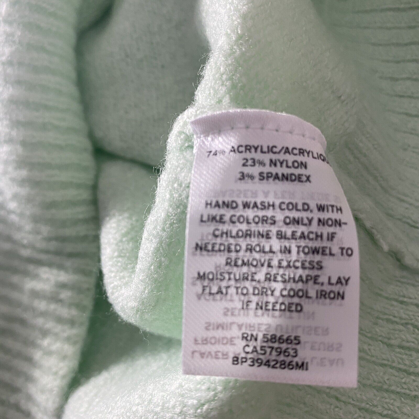 BP Sweater Womens XL Mint Green Acrylic Blend Pastel Academia Cozy Soft Girl NWT