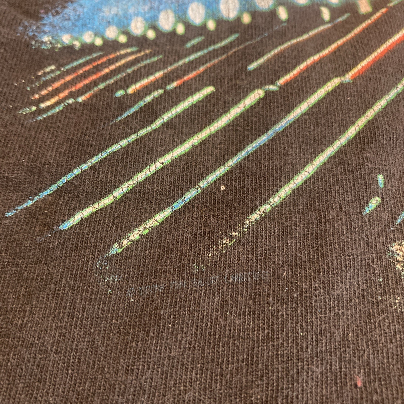 Pink Floyd The Wall Screaming Face Black Shirt Size Sm Rare VTG Hanes