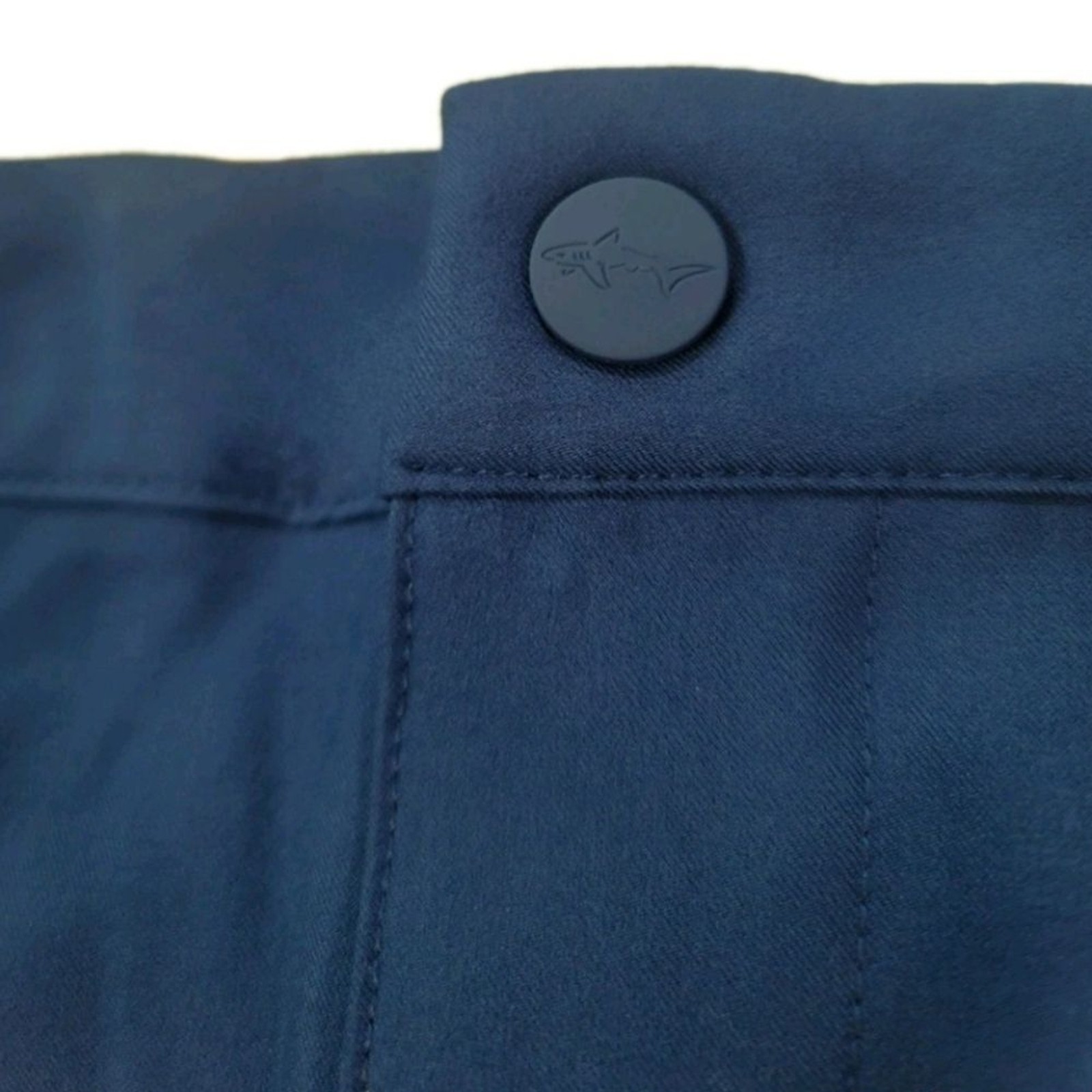 Greg Norman ML75 Men’s Luxe Performance Chino Pants 42×32 Flex Waistband Blue