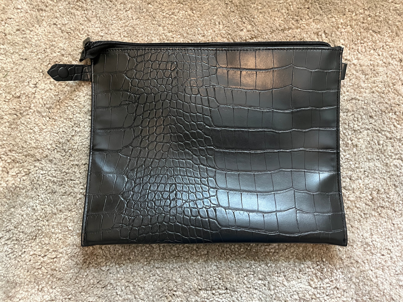 BEIS Black Work Tote – Large Structured Shouldered Bag – Laptop & Travel