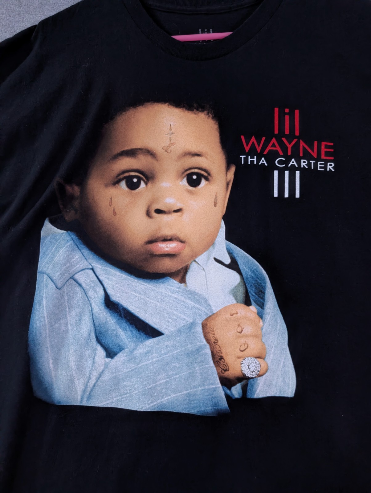 Lil Wayne Tha Carter III T Shirt XL Black 2025 Retro Young Money Rap Tee