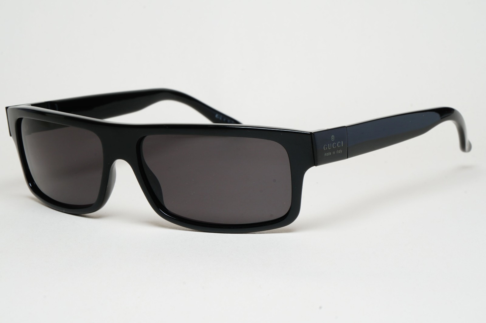 Gucci Sunglasses 2005 Vintage Black Rectangle GG 1606/S D28BN 56mm 301225