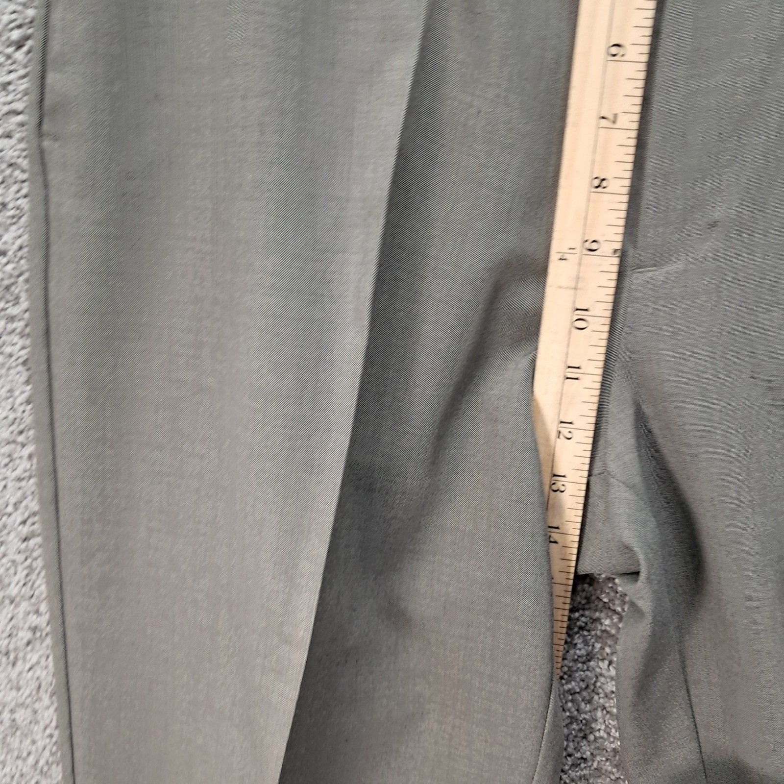 Haggar Cool 18 Mens Classic Fit Khaki Taupe Dress Pants 38×31 WPL 386 1017764