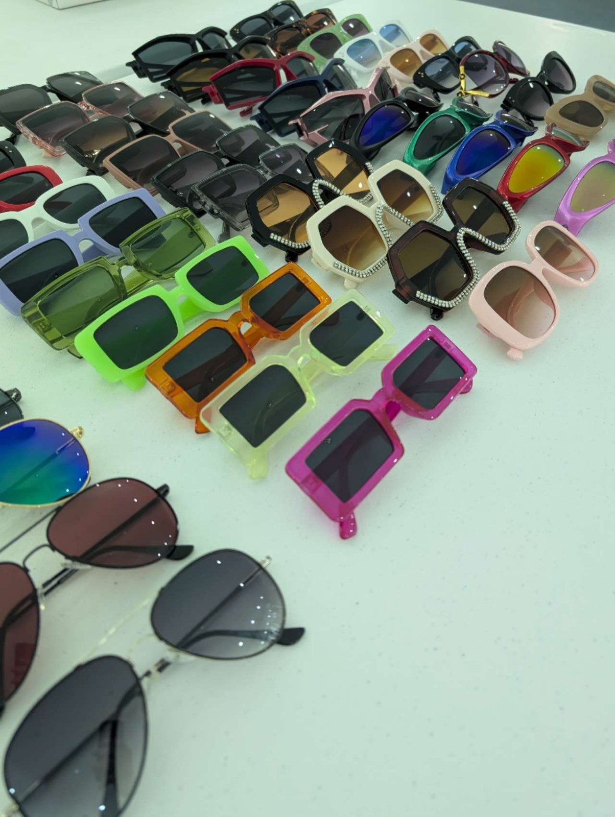 50PC Bulk Mixed Wholesale Assorted Sunglasses Lot Set New Unisex