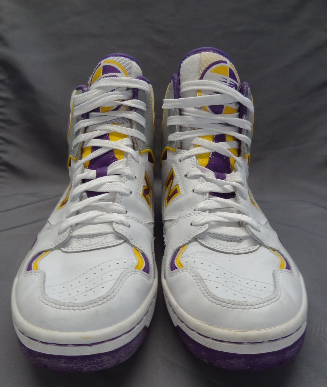 DISPLAY ONLY New Balance 11.5 Lakers James Worthy Basketball VTG 80s 800 BB800PY