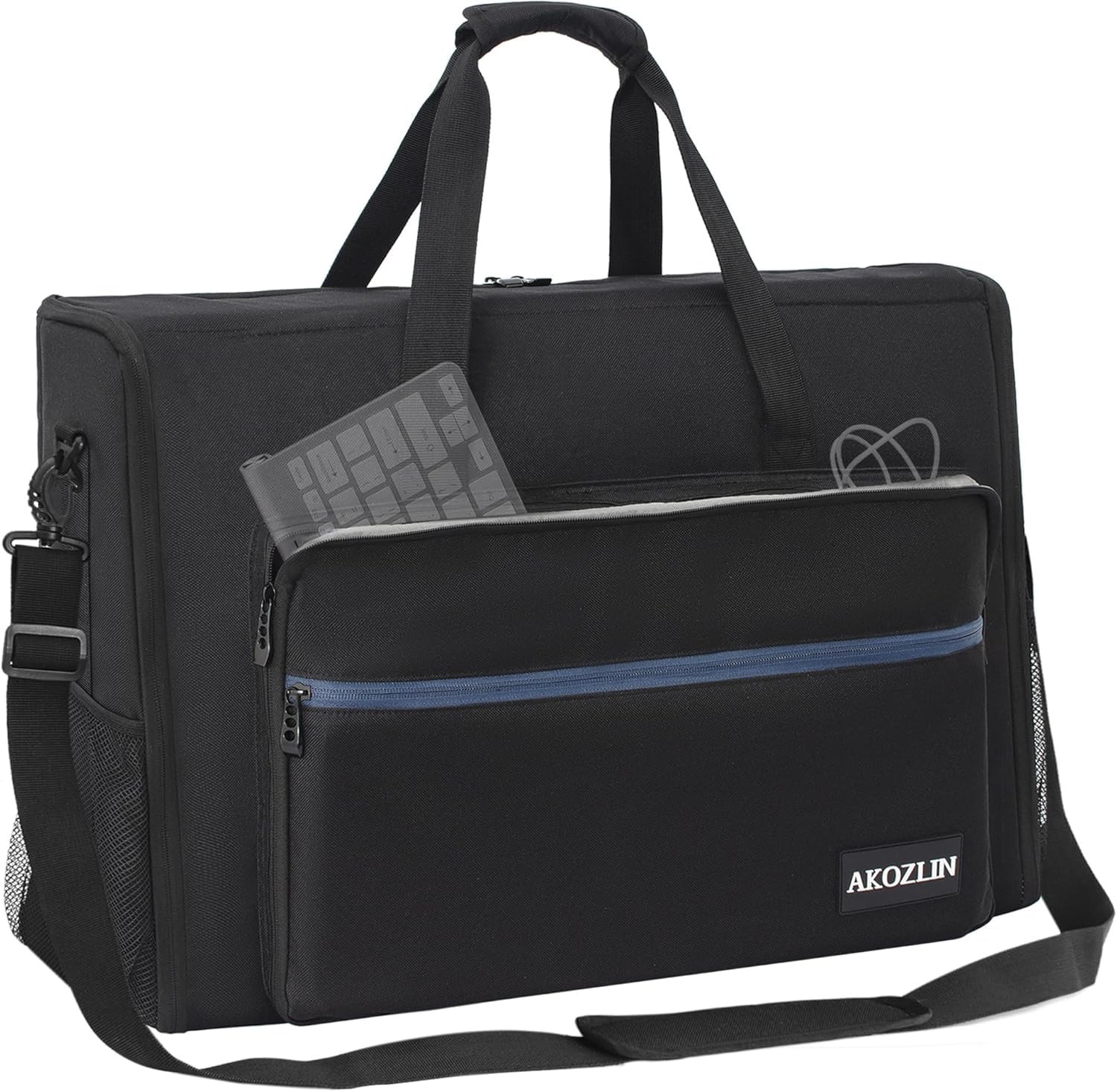 AKOZLIN 27-32 inch Monitor Bag, Dual Carrying Caseup to 2, Padded Travel Case
