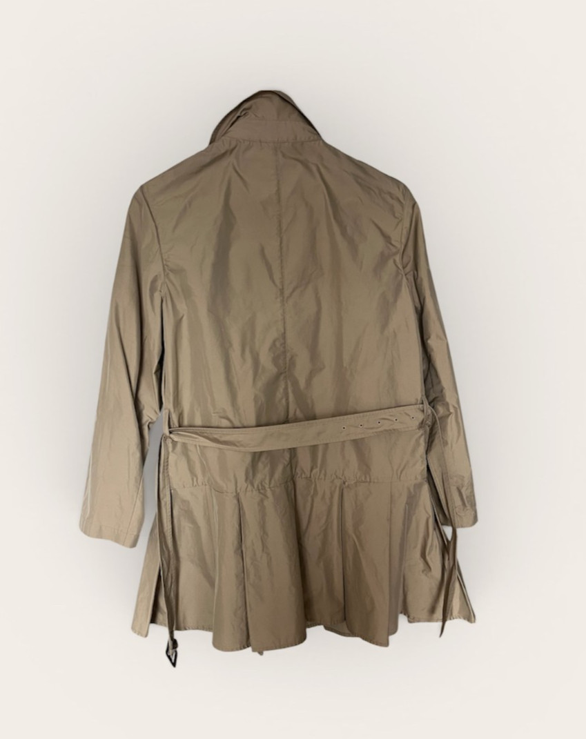 Prada Sport Pleated Trench Coat – Linea Rossa