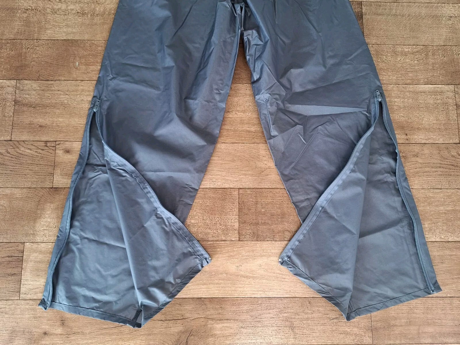 Sprayway Hydro Dry Waterproof Nylon Grey Rustle Hiking Trousers UK 8 EU 36 US 4