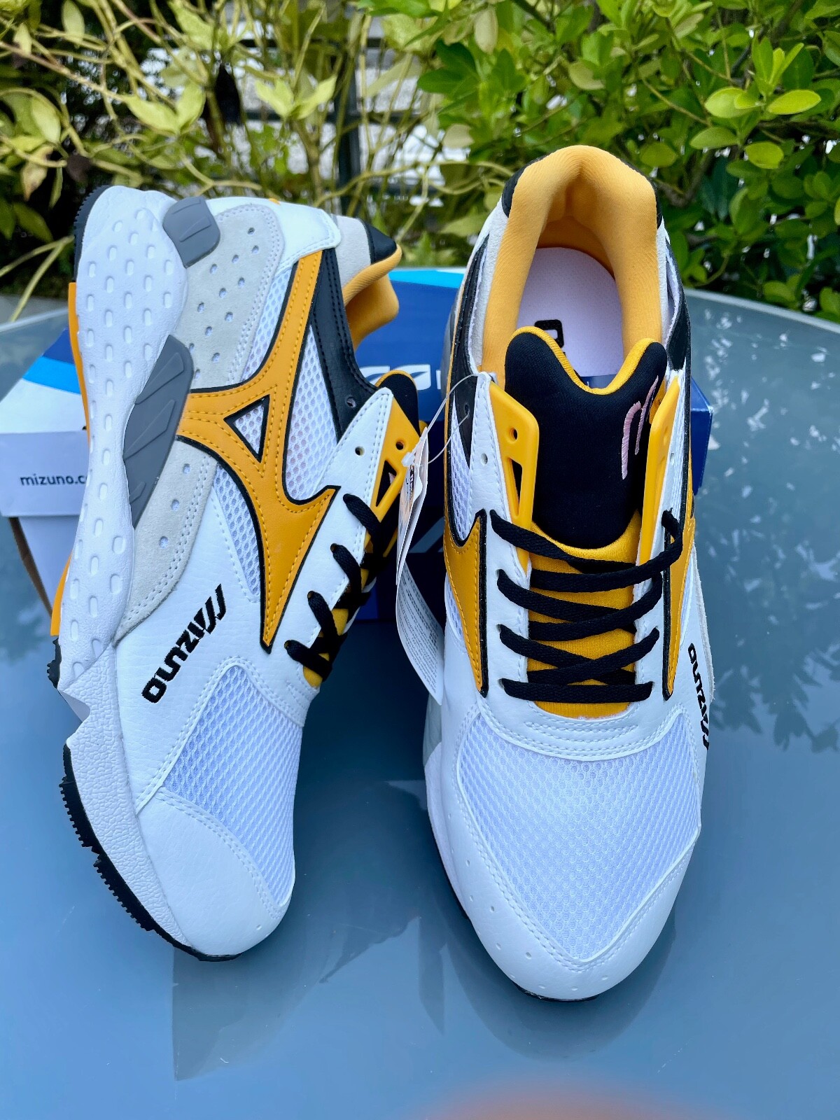 Mizuno Mondo Control White Yellow (2020) EUR 44.5 US 11 UK 10 D1GA201174