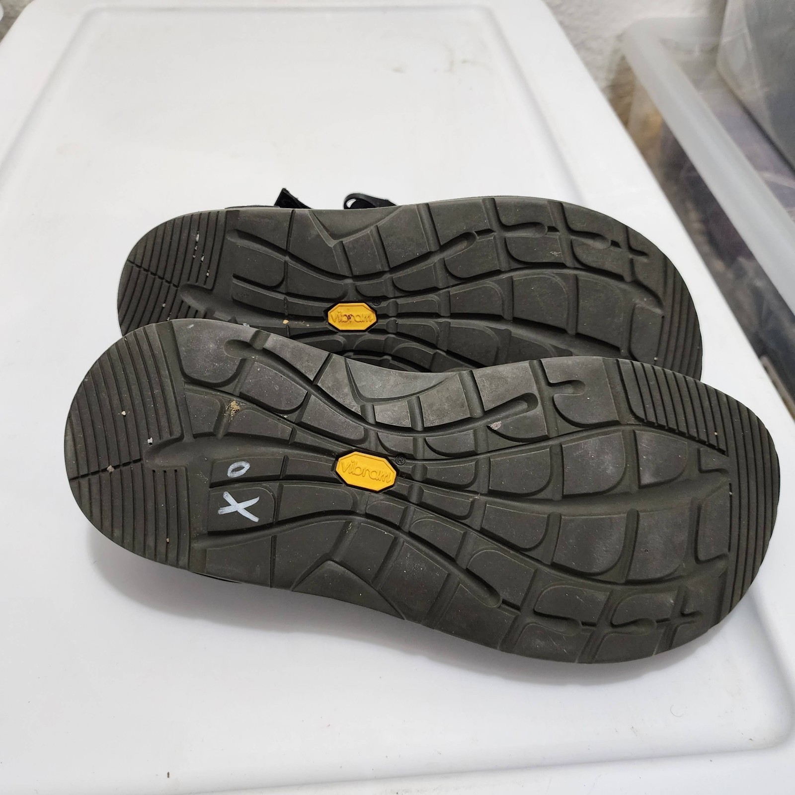 Chaco Loyalist Ecotread Mary Jane shoes Black Leather Purple accents Womens 7