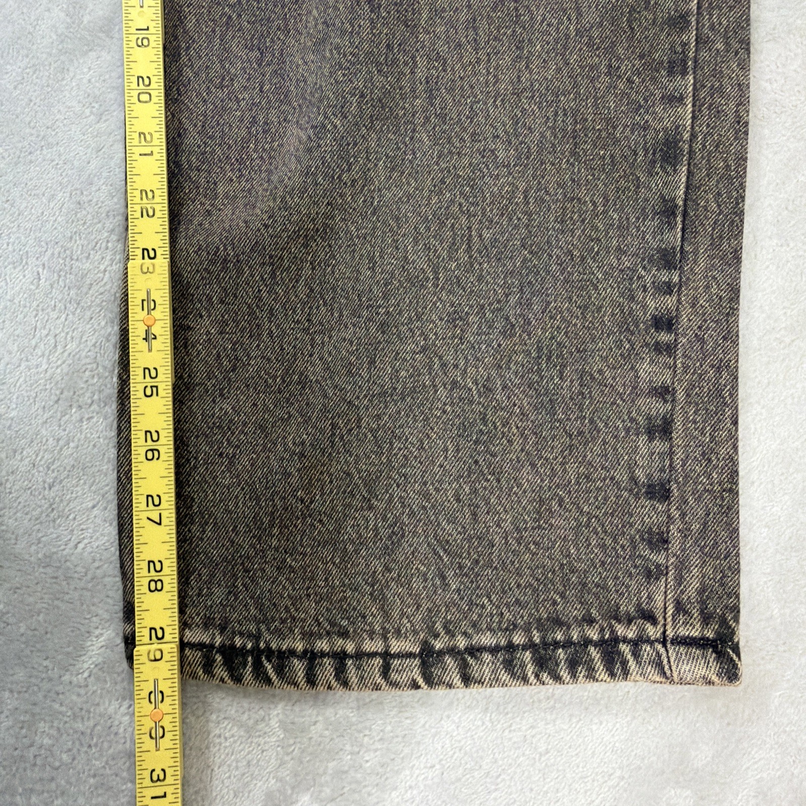 Levi’s 578 Baggy Denim Jeans Men’s Size 30×30 Gray Cotton Y2K