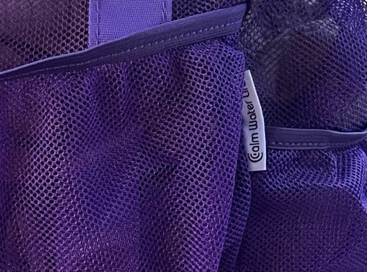 Extra Large Zipper Tote Pockets Pool Beach Swim Gym Mesh Bag