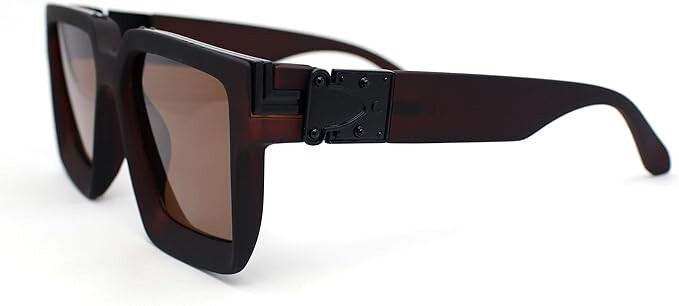 Oversized Thick Frame Hip Hop Sunglasses Retro Men’s Women Outdoor UV400 Glasses