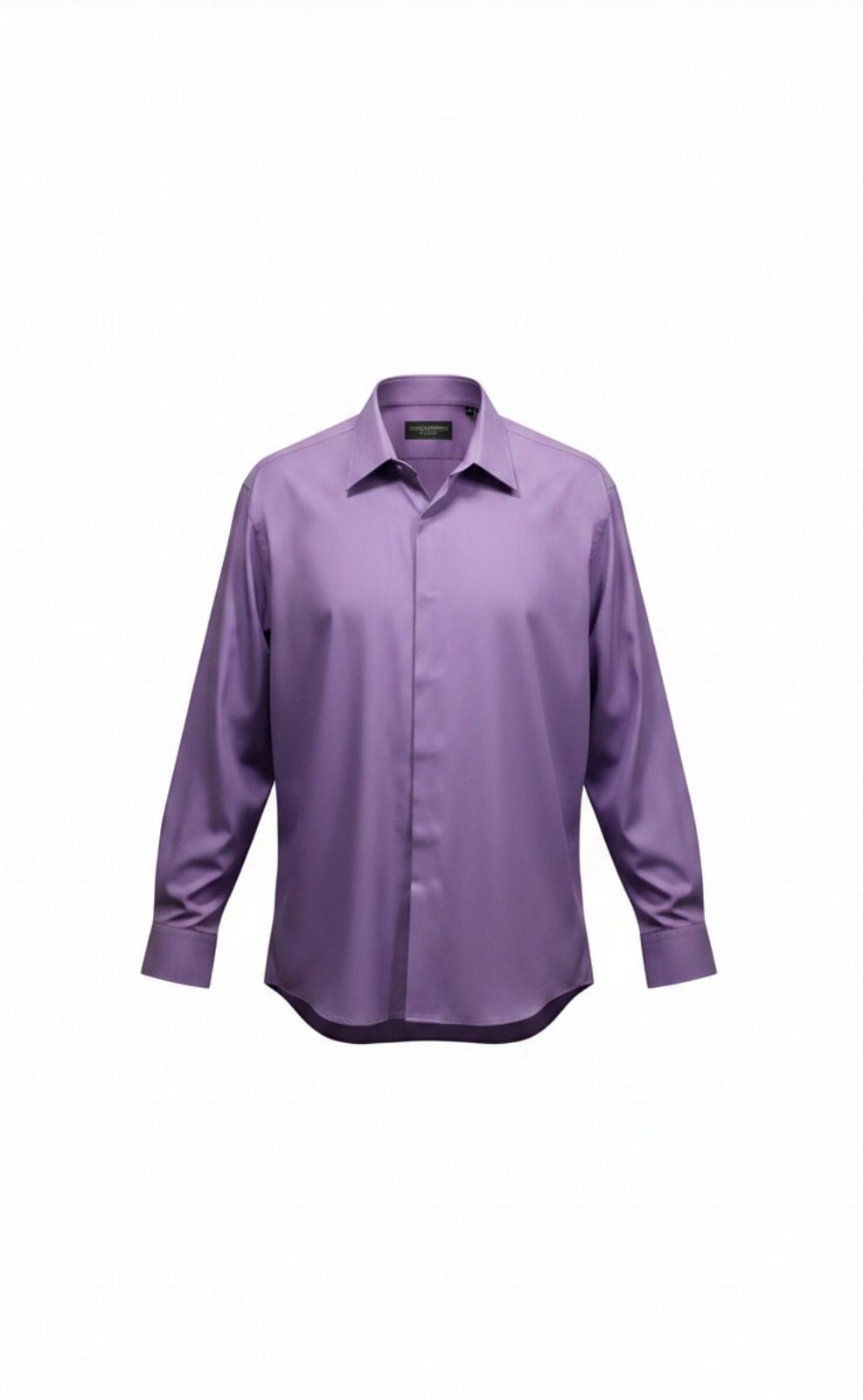 Giorgio Brutini Collezioni Men’s Purple Long Sleeve Dress Shirt 2XL 18-18.5