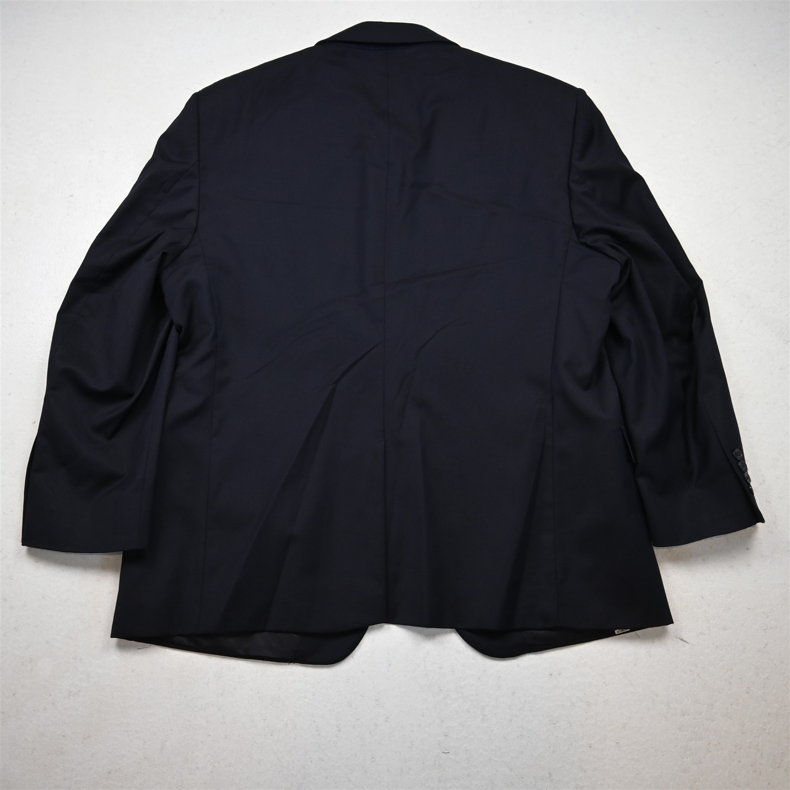 Jos A Bank 46S Navy Blue 100% Wool Gordon Mens Blazer Suit Jacket Sport Coat
